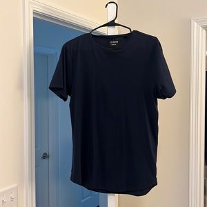 Cuts Clothing dark blue short sleeve shirt